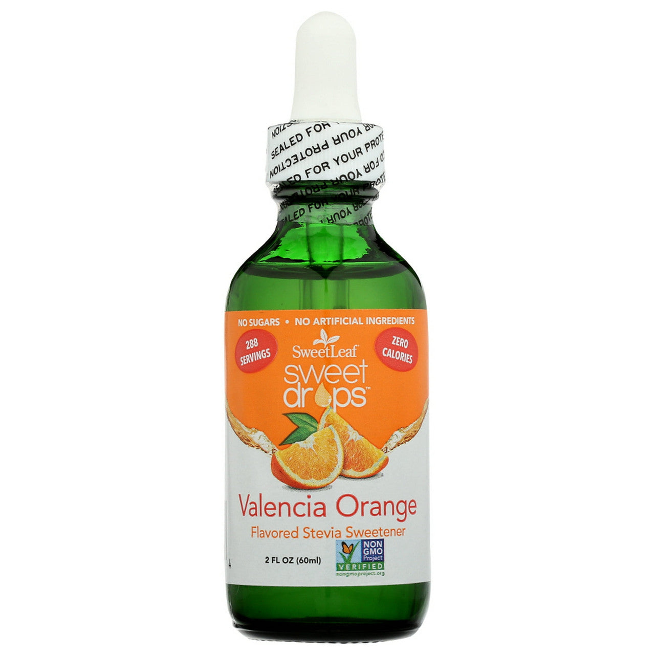 Wisdom Naturals Sweetleaf Liquid Stevia, Valencia Orange - 2 Oz